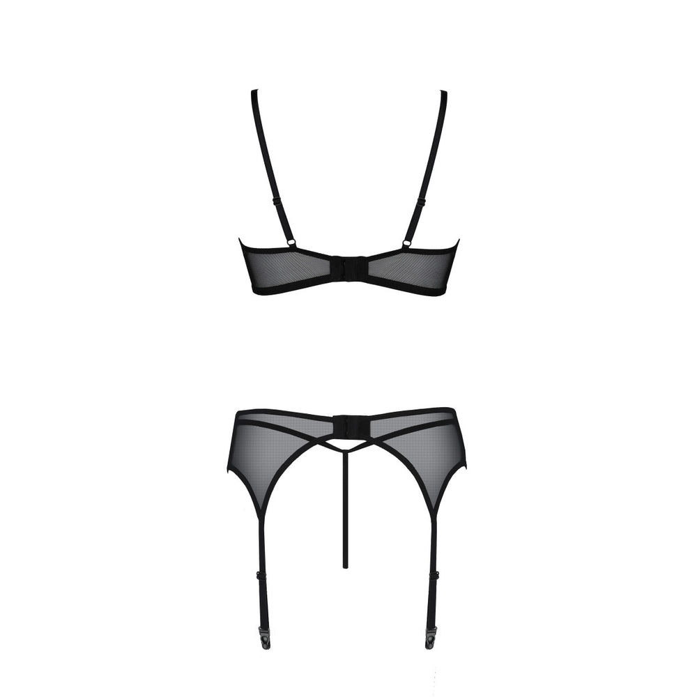 PE ECO Primula 3pcs set with open bra black