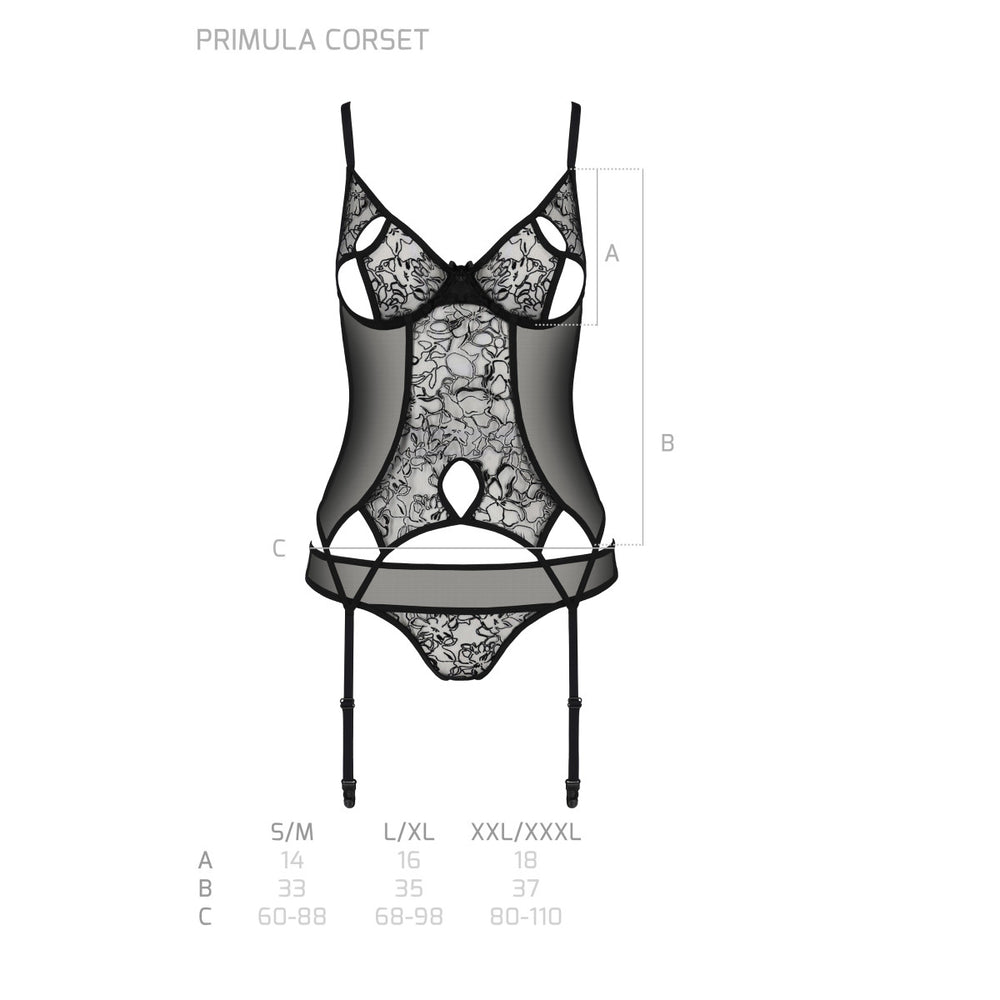 PE ECO Primula corset black