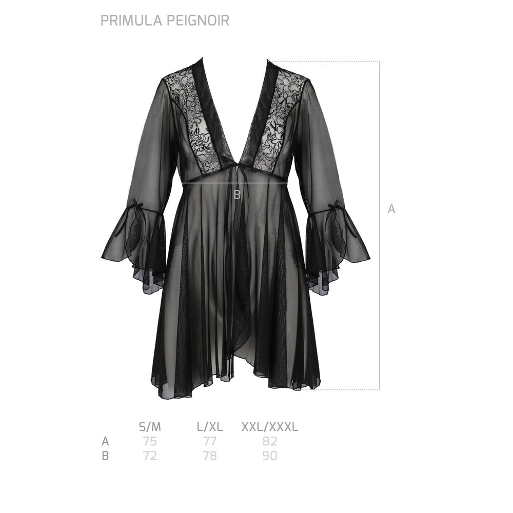 PE ECO Primula peignoir black