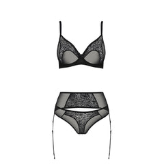 PE ECO Selaginella 3pcs set black