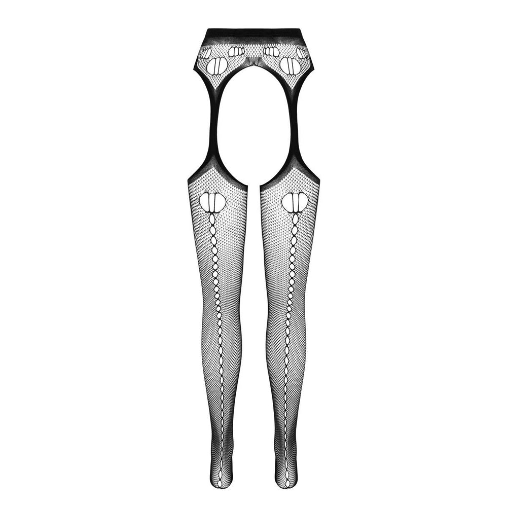 PE ECO Straps-Strumpfhose S008 black