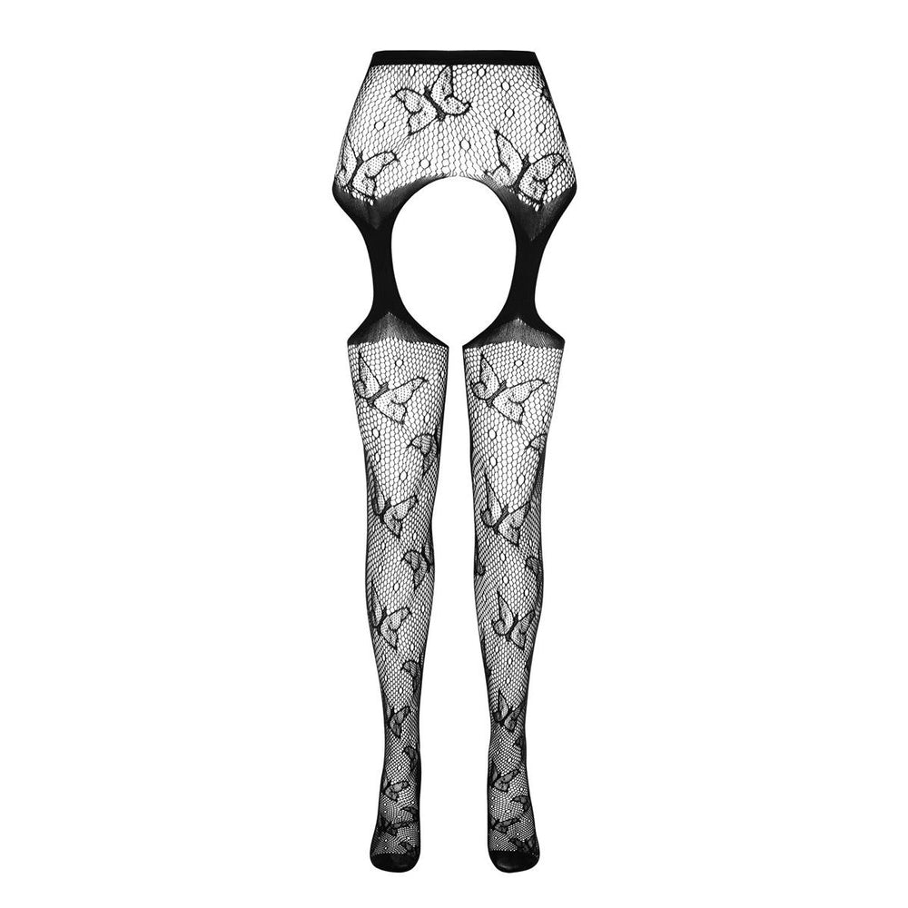 PE ECO Strumpfhose ouvert S001 black
