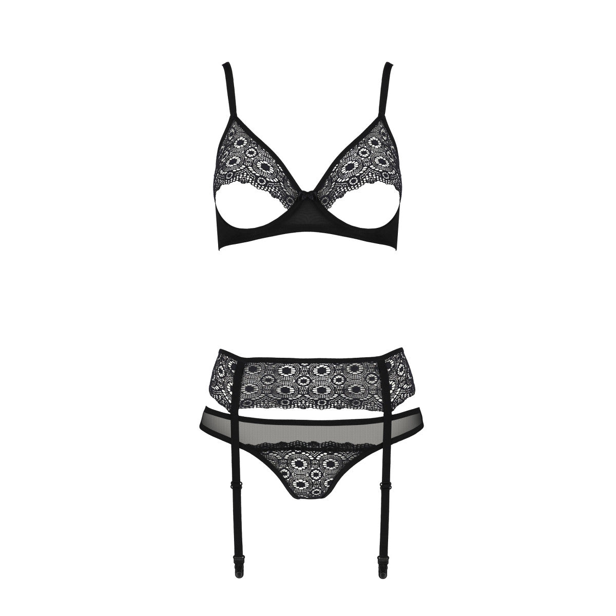 PE ECO Zinnia 3pcs set black