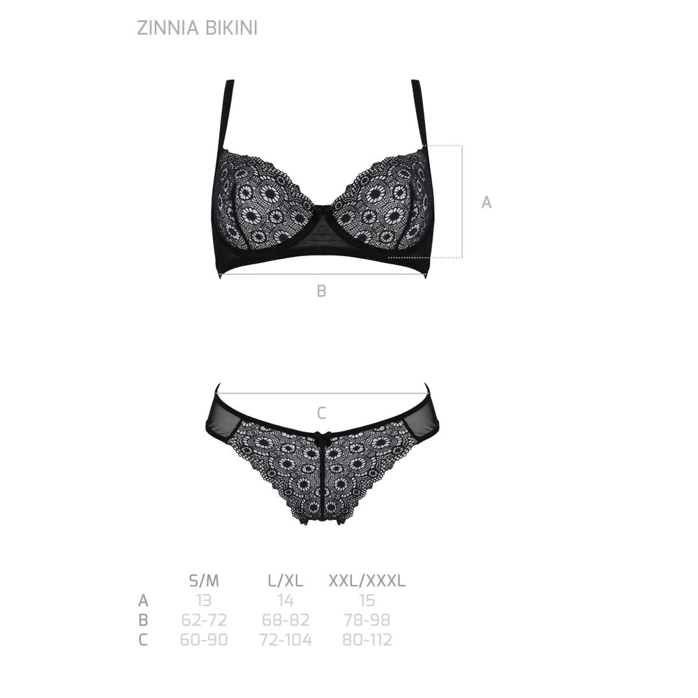 PE ECO Zinnia bikini black