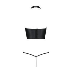 PE Genevia 2pcs set with open bra black