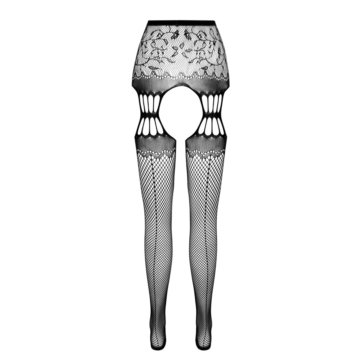 PE S027 Strumpfhose open (ouvert tights) white