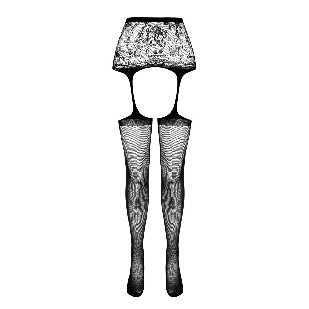 PE S028 Strumpfhose open (ouvert tights) red