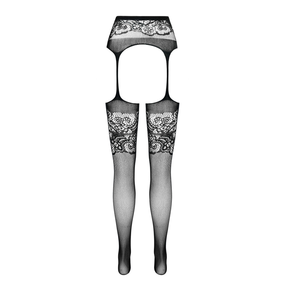 PE S029 Strumpfhose open (ouvert tights) black