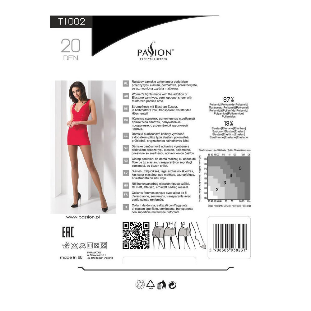 PE TI002 Strumpfhose beige 20 DEN