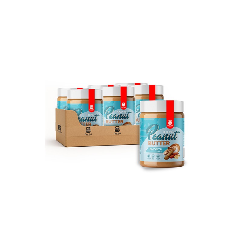Peanut Butter 100% - 1000g - Smooth x12