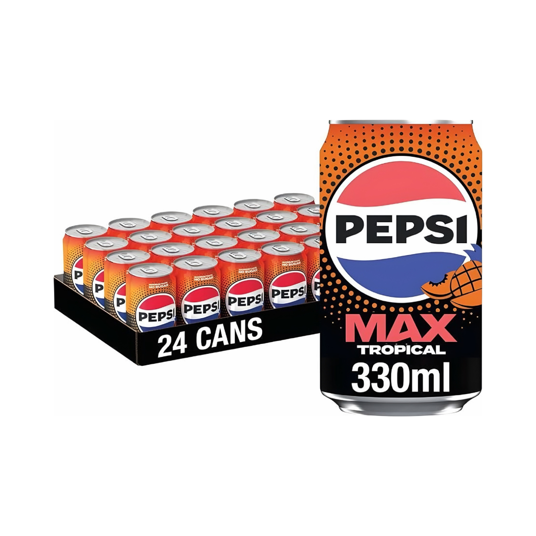 Pepsi Max Tropical 24x330ml