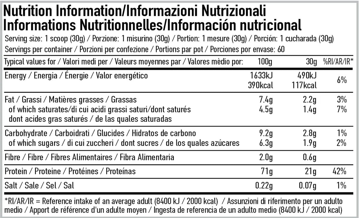 PER4M Egg White Protein - 1800 g