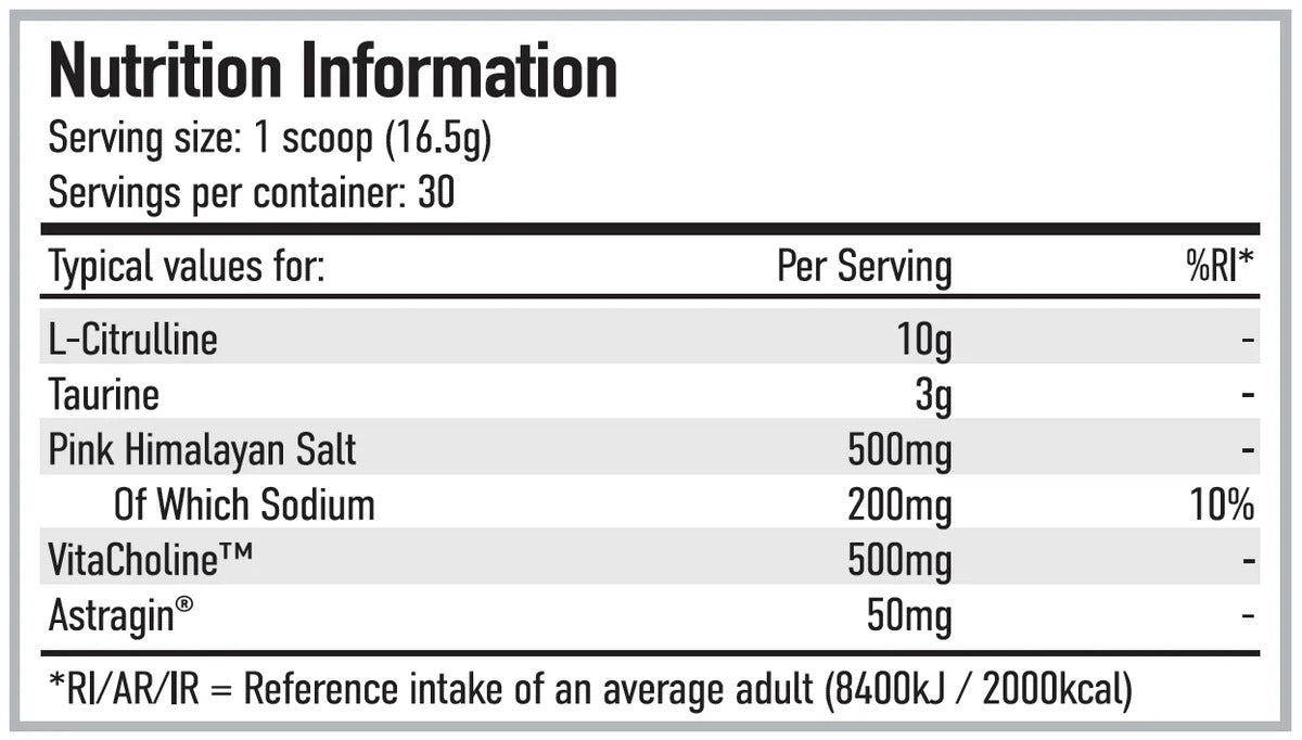 Per4m Pump Pre- Workout  - 495 g