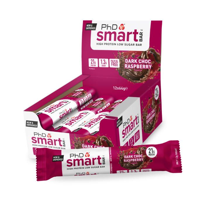 PhD Nutrition Smart Bars - 12 x 64 g
