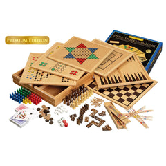 Philos Holz Premium Edition Spielesammlung 100