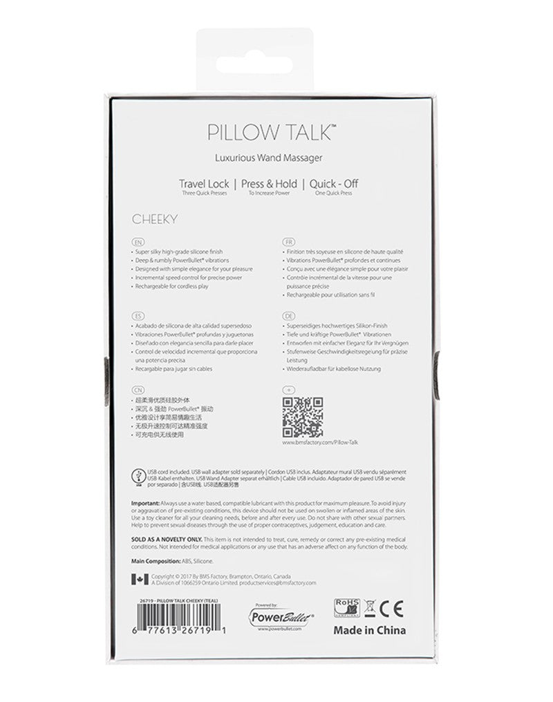 9: Pillow Talk - Cheeky