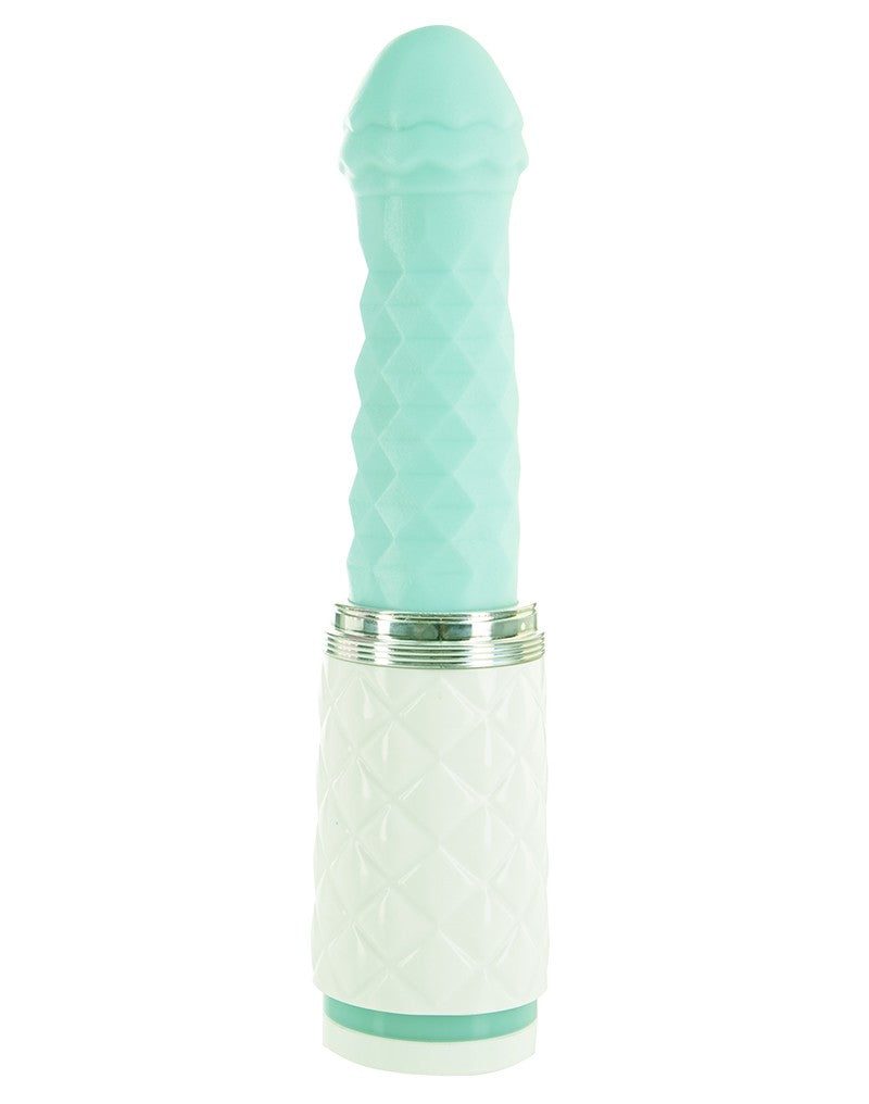 1: Pillow Talk - Feisty - Thrusting Vibrator - Mint