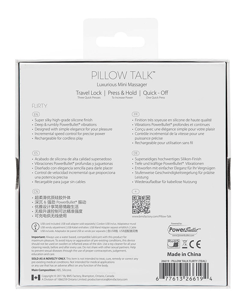 Pillow Talk - Flirty