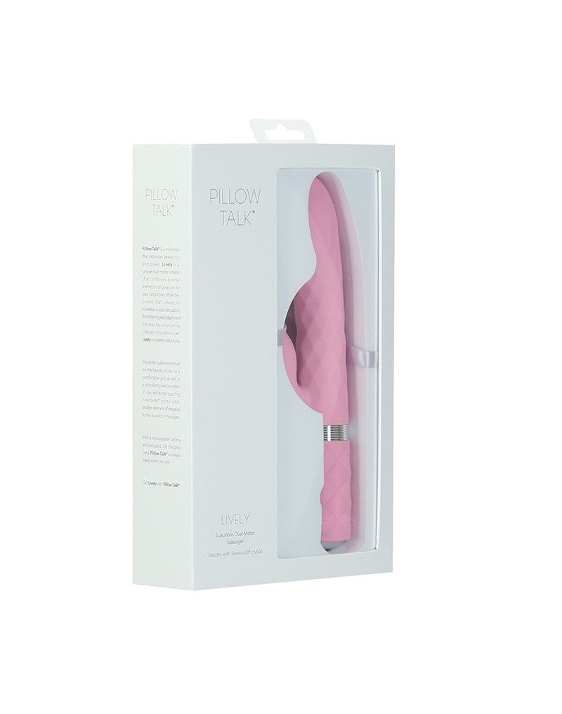 11: Pillow Talk - Lively - Rabbit-Vibrator - Hellrosa