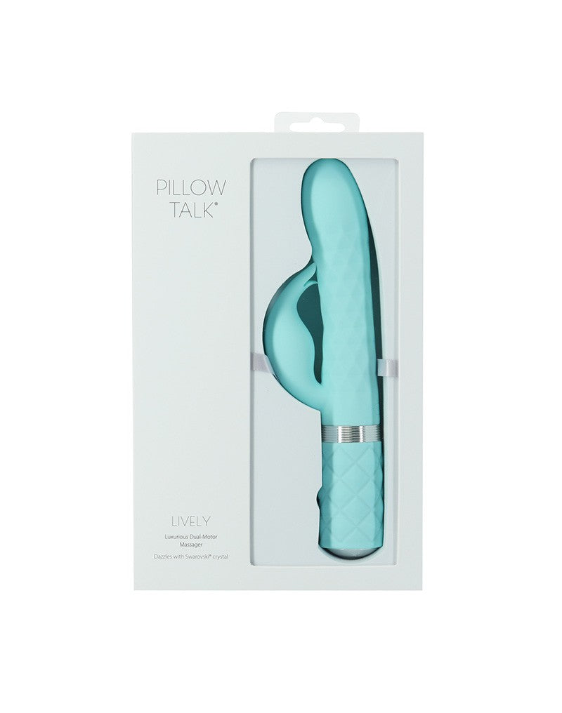 2: Pillow Talk - Lively - Rabbit Vibrator - Mint