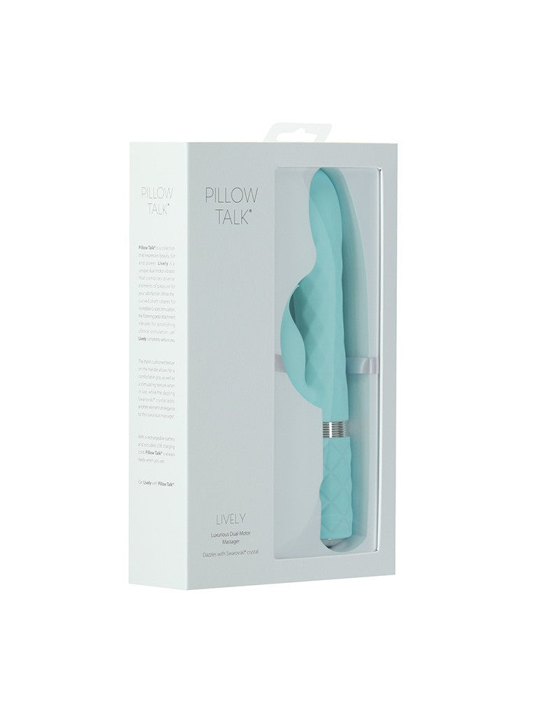 10: Pillow Talk - Lively - Rabbit Vibrator - Mint