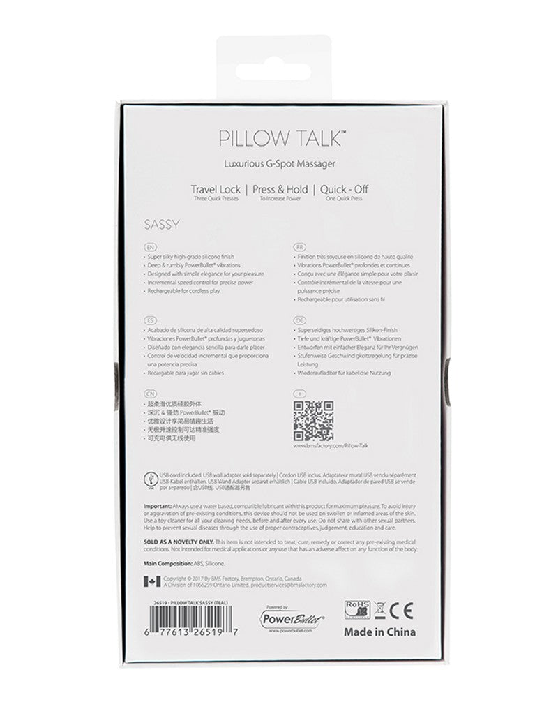 10: Pillow Talk - Sassy