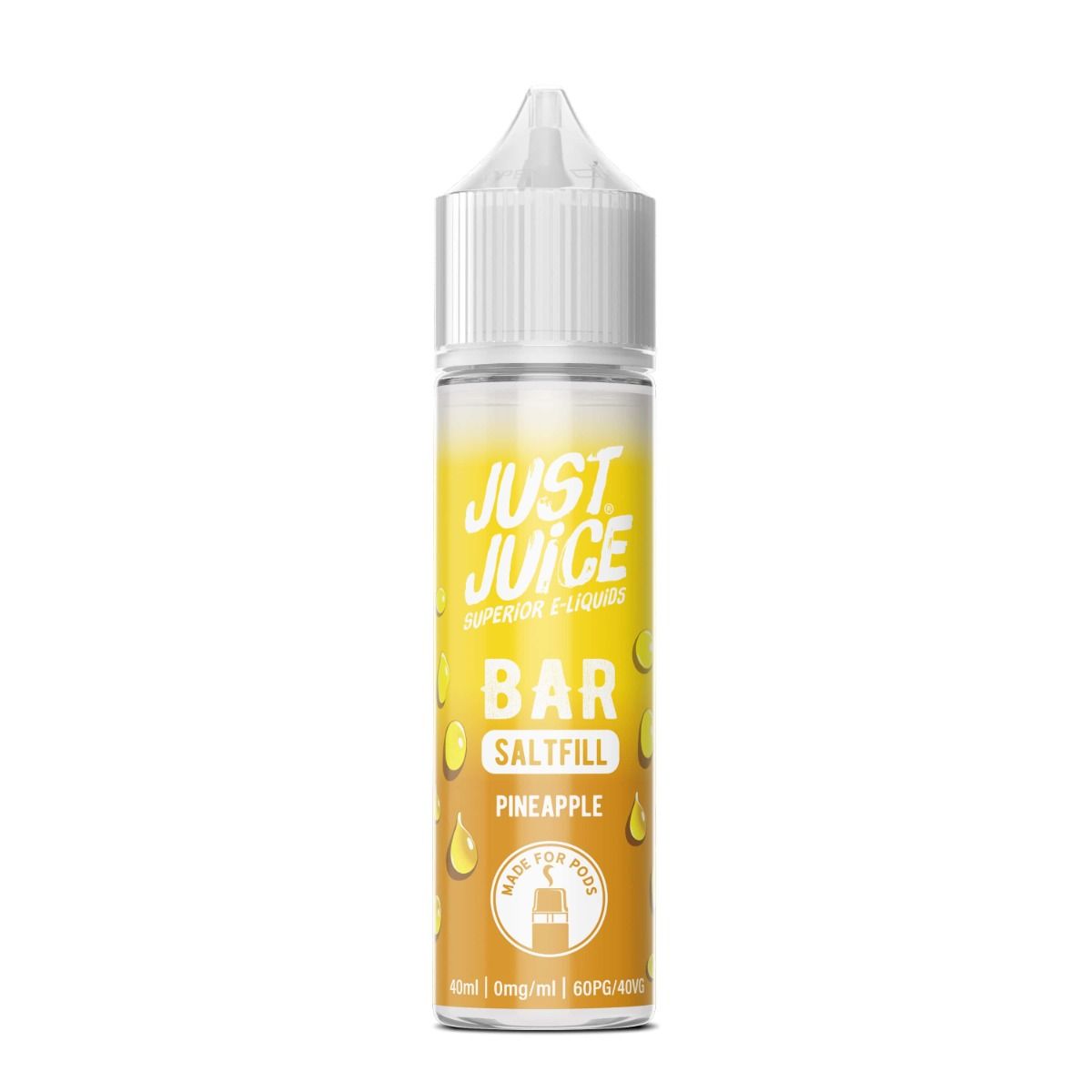 Just Juice BAR RANGE - Pineapple - 40ml - Shortfill