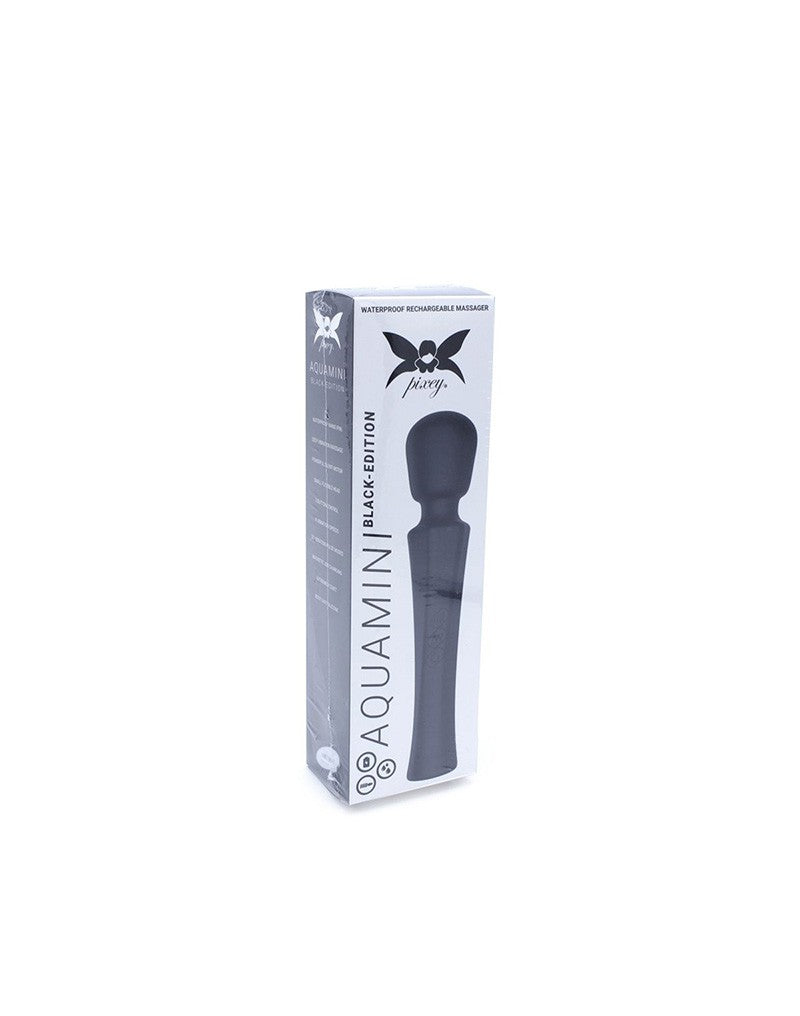 Pixey - Aquawand Mini - Mini Wand Vibrator - Schwarz