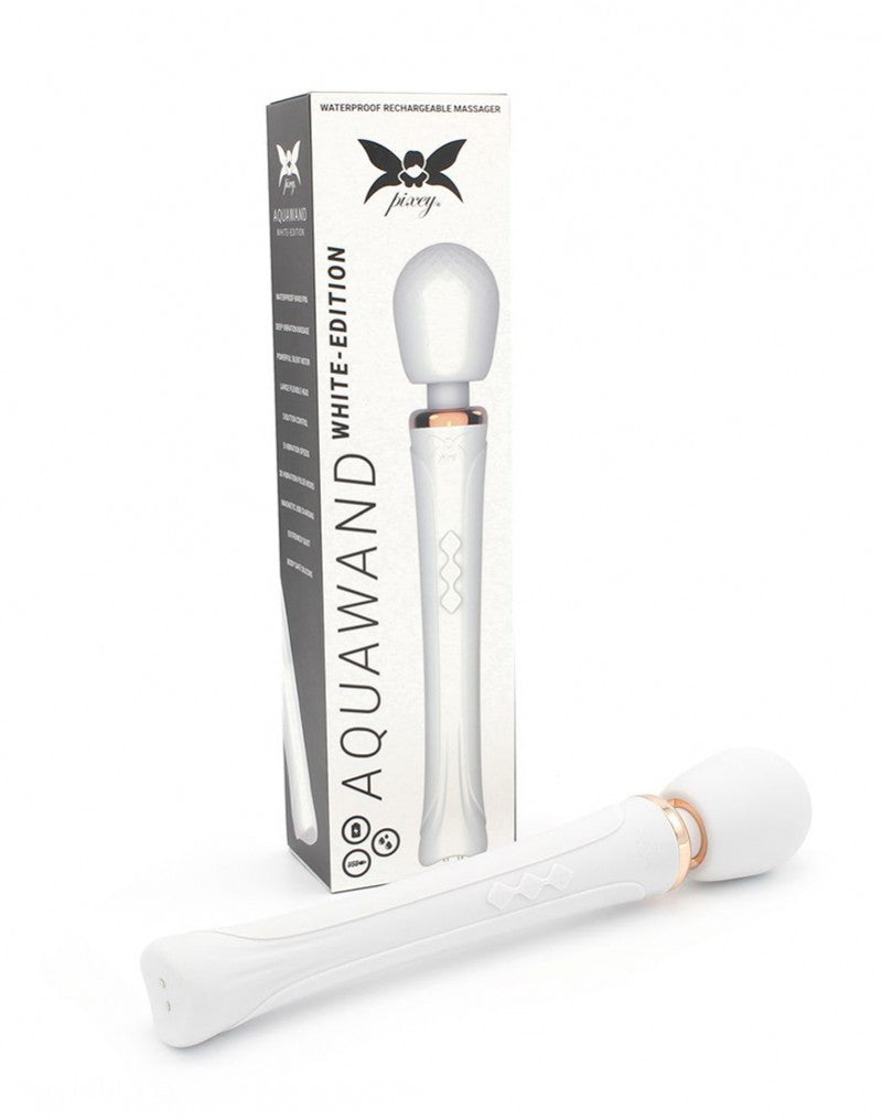 3: Pixey - Aquawand - Wand Vibrator - Weiß