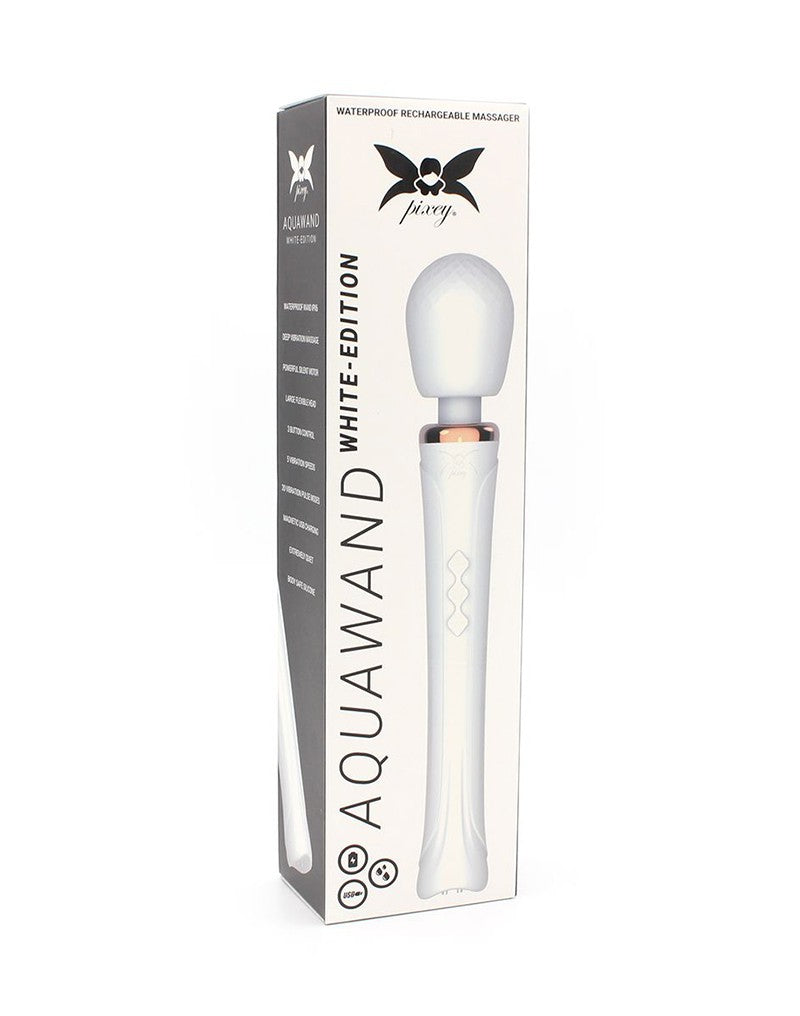 2: Pixey - Aquawand - Wand Vibrator - Weiß