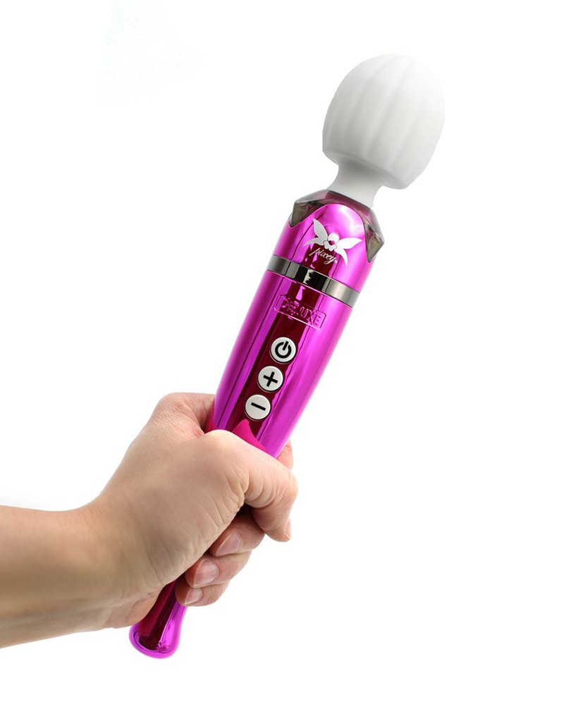 Pixey Deluxe Rechargeable Wand - Pink