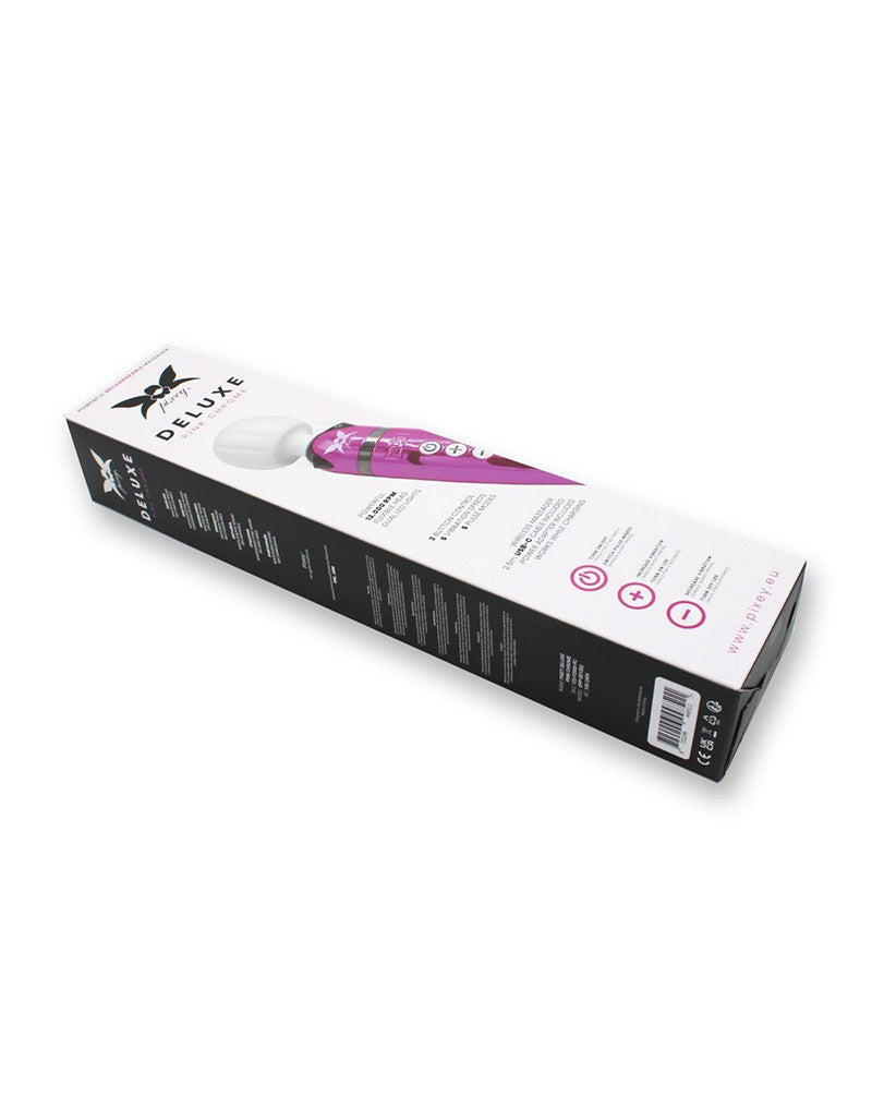 6: Pixey Deluxe Rechargeable Wand - Pink