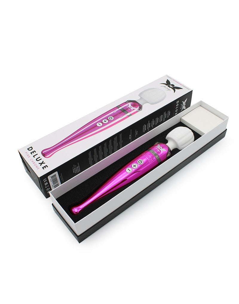 Pixey Deluxe Rechargeable Wand - Pink
