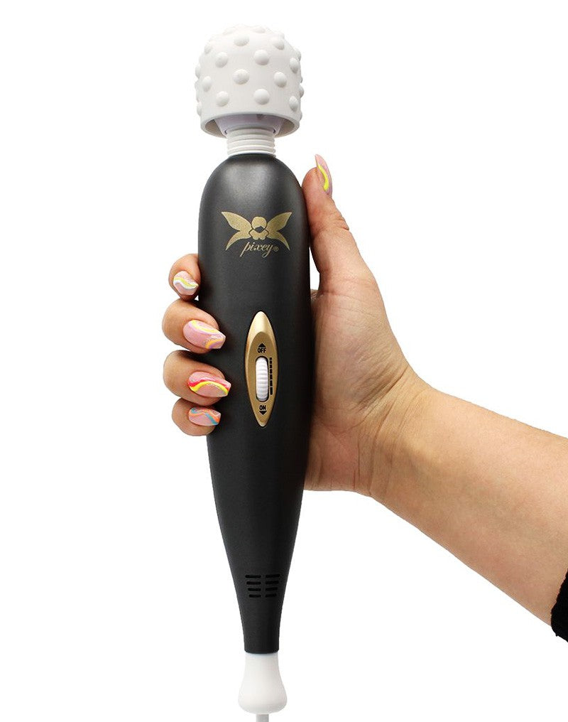 Pixey - Exceed V2 - Zauberstab-Vibrator - Grau