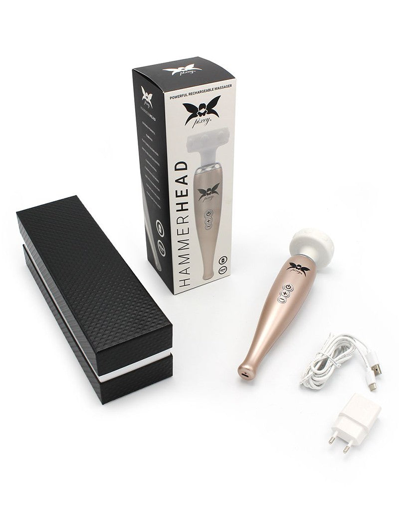 Pixey - Hammerhead - Wand Vibrator - Roségold