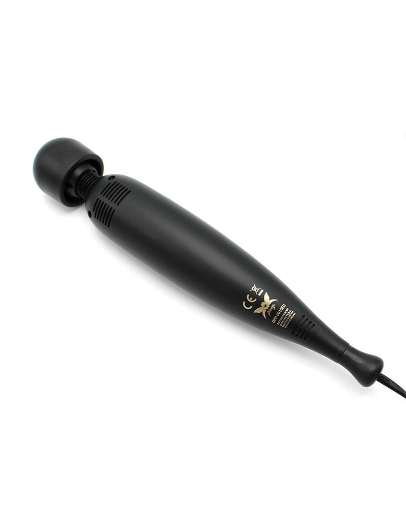 Pixey - Pixey Turbo - Wandvibrator mit 2 Aufsätzen - Schwarz