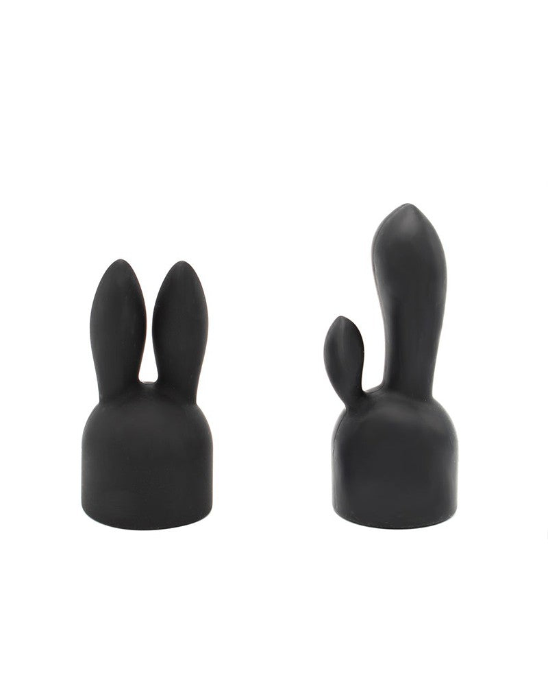 Pixey - Pixey Turbo - Wandvibrator mit 2 Aufsätzen - Schwarz