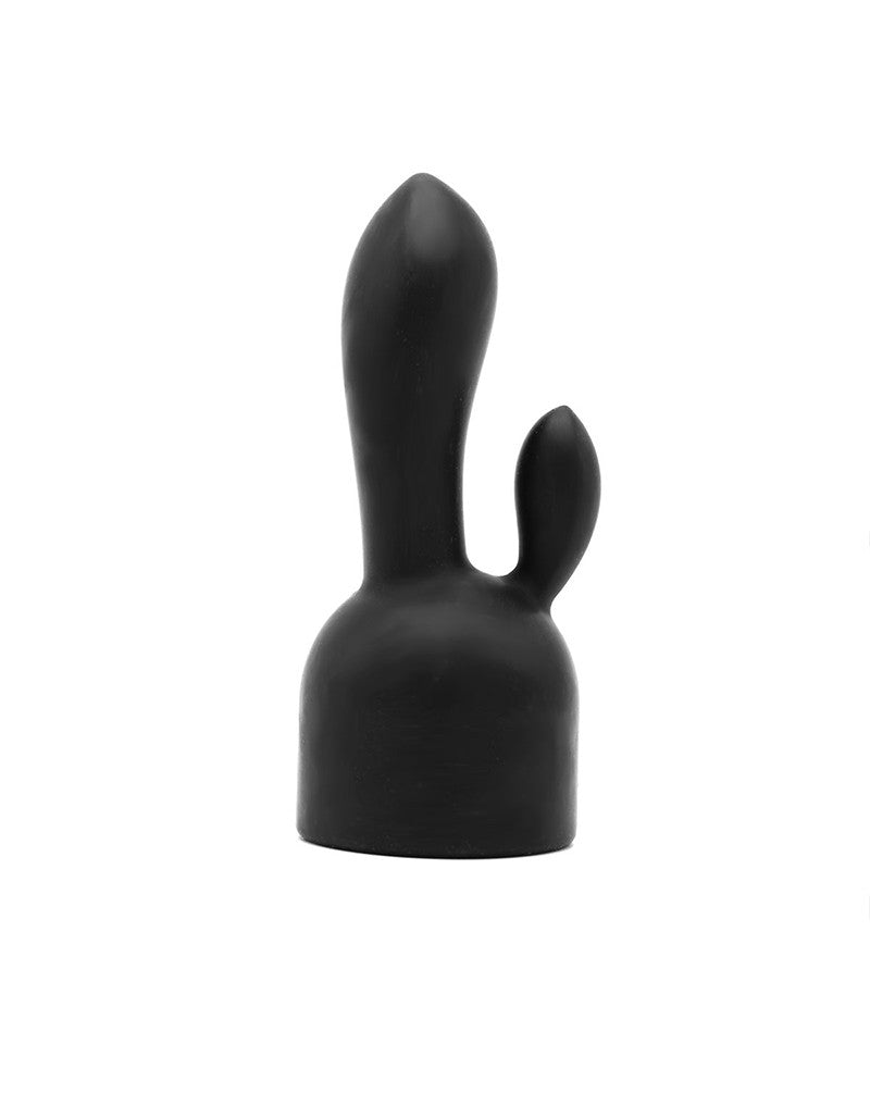 Pixey - Pixey Turbo - Wandvibrator mit 2 Aufsätzen - Schwarz