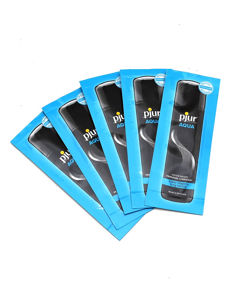 2: pjur - Aqua - Gleitgel auf Wasserbasis - 50 Beutel à 1.5 ml