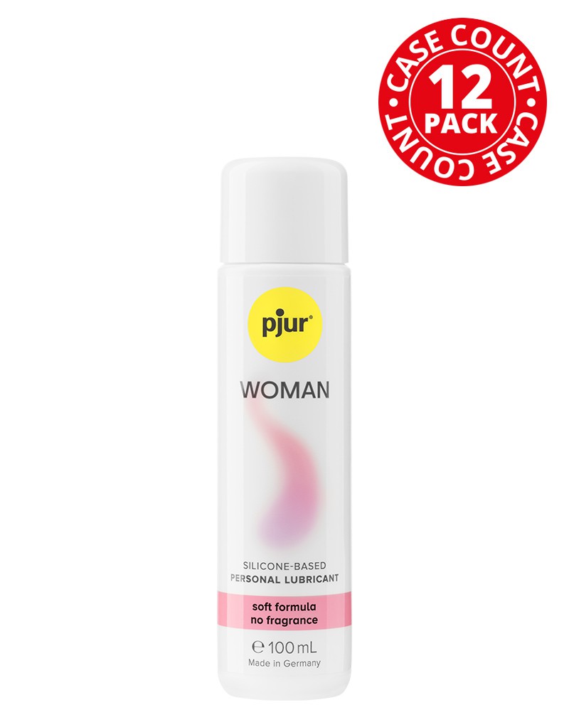 pjur - Woman - Gleitmittel auf Silikonbasis - 100 ml (12 St)