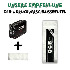 Plastik Druckverschlussbeutel für OCB Premium Slim Filterpapier