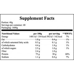 Platinum Hydro Whey - 1600g - Vanilla Bean x4