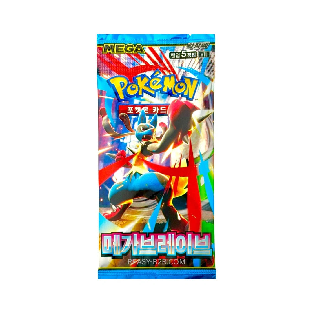 Pokemon Booster - Korea - Mega Brave M1L