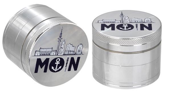 Grinder / Pollinator Aluminium - MOIN, 4tlg. 50mm