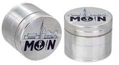 Grinder / Pollinator Aluminium - MOIN, 4tlg. 50mm