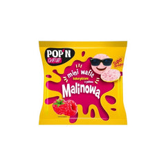 POP'N CHRUP Mini Maiswaffeln - 35g - Himbeere - Rabatt