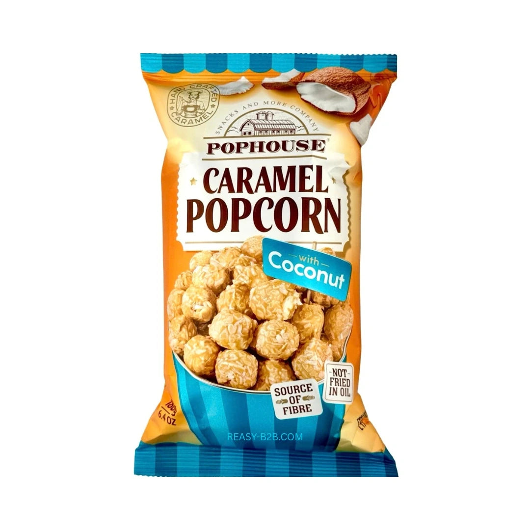 Pophouse Caramel Popcorn Coconut 180g