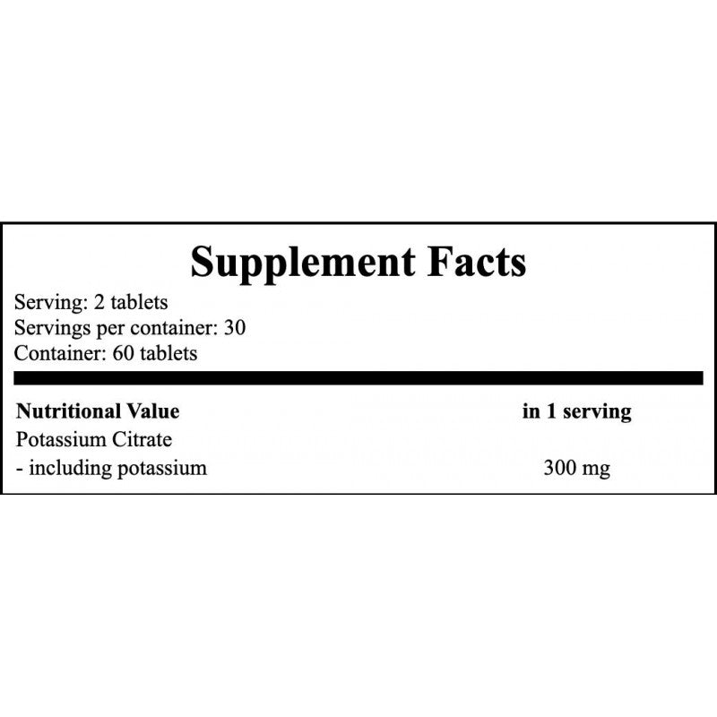 Potas - 60tab. (Potassium) x12