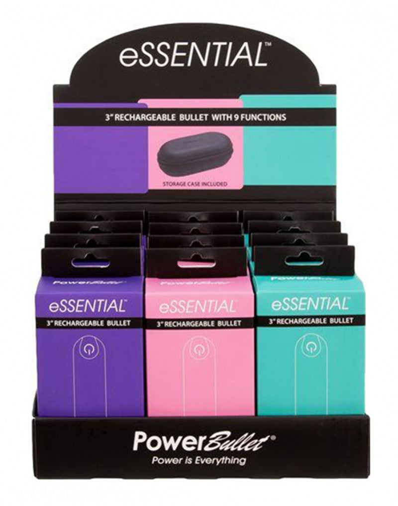 Power Bullet Essential display 12 pcs