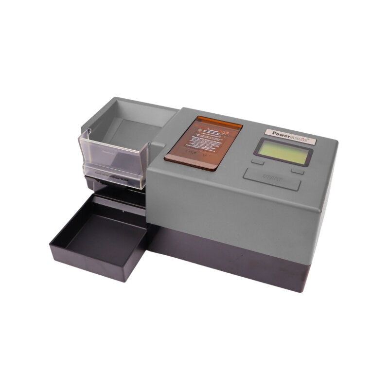 Powermatic - 5 + - Elektrische Stopfmaschine mit Shredder - Silber